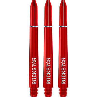 Winmau Signature Joe Cullen Rockstar Shaft mit Aluminium Ring Rot M Mittel
