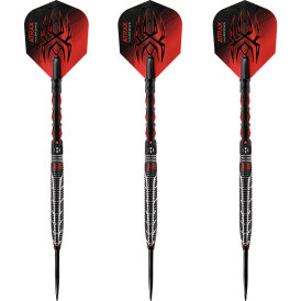 Harrows Steel Darts Atrax 95% Tungsten Steeltip Dart Steeldart 21 g