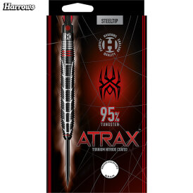 Harrows Steel Darts Atrax 95% Tungsten Steeltip Dart Steeldart 21 g