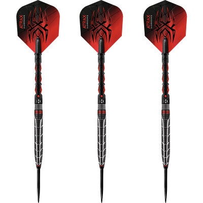 Harrows Steel Darts Atrax 95% Tungsten Steeltip Dart Steeldart 23 g