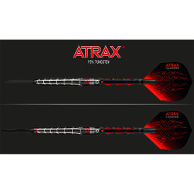 Harrows Steel Darts Atrax 95% Tungsten Steeltip Dart Steeldart 25 g