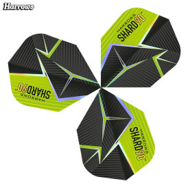 Harrows Dart Shard Prime Dart Flight speziell laminiert Design 2023
