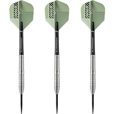 Harrows Steel Darts Control Tapered 80% Tungsten Steeltip Dart Steeldart 23 g