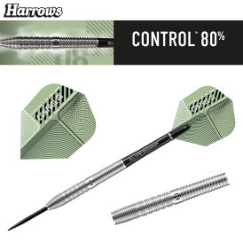 Harrows Steel Darts Control Tapered 80% Tungsten Steeltip Dart Steeldart 23 g