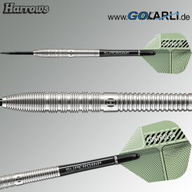Harrows Steel Darts Control Tapered 80% Tungsten Steeltip Dart Steeldart 24 g