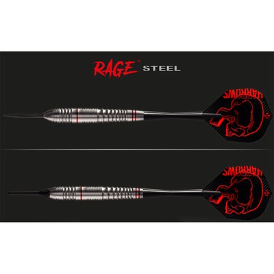 Harrows Steel Darts Rage Edelstahl / Inox beschichtet Steeltip Dart Steeldart