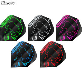 Harrows Dart Rage Dart Flight speziell laminiert in 5...