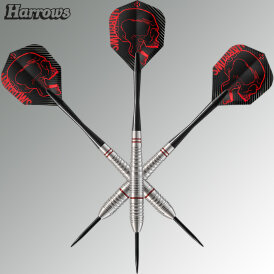 Harrows Steel Darts Rage Edelstahl / Inox beschichtet Steeltip Dart Steeldart 22 g