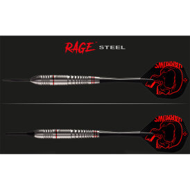 Harrows Steel Darts Rage Edelstahl / Inox beschichtet Steeltip Dart Steeldart 23 g