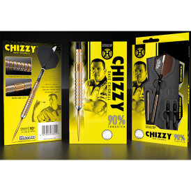 Harrows Steel Darts Dave Chisnall Chizzy Series 2 90% Tungsten Steeltip Dart Steeldart