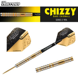 Harrows Steel Darts Dave Chisnall Chizzy Series 2 90% Tungsten Steeltip Dart Steeldart