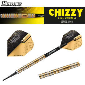 Harrows Soft Darts Dave Chisnall Chizzy Series 2 90% Tungsten Softtip Dart Softdart