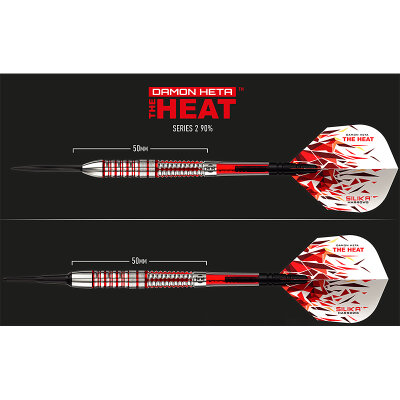 Harrows Steel Darts Damon Heta The Heat Series 2 90% Tungsten Steeltip Dart Steeldart