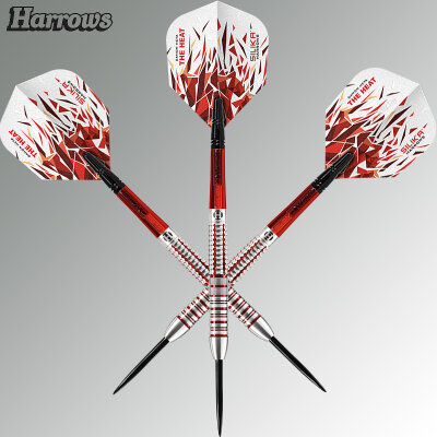 Harrows Steel Darts Damon Heta The Heat Series 2 90% Tungsten Steeltip Dart Steeldart