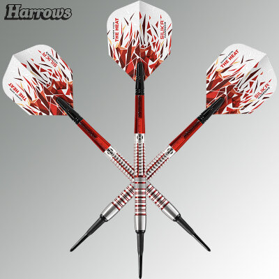 Harrows Soft Darts Damon Heta The Heat Series 2 90% Tungsten Softtip Dart Softdart