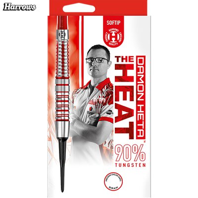 Harrows Soft Darts Damon Heta The Heat Series 2 90% Tungsten Softtip Dart Softdart