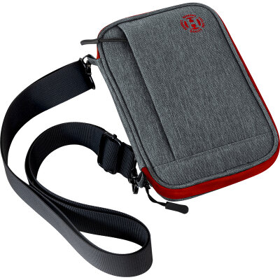Harrows Dart Smart Pocket Case XL 6 Dart Case Darttasche Dartcase Dartbox Wallet Grau/Rot