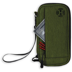 Harrows Dart Smart Pocket Case 3 Dart Case Darttasche Dartcase Dartbox Wallet Grün/Schwarz