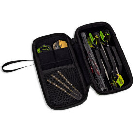 Harrows Dart Smart Pocket Case 3 Dart Case Darttasche Dartcase Dartbox Wallet Grün/Schwarz