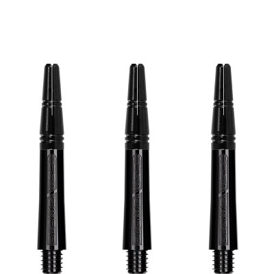 Harrows Dart Shaft Alamo VS2 mit Aluminium Top Dartshaft S Kurz Schwarz