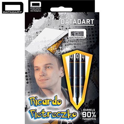 Datadart Soft Darts Ricardo Pietreczko Pikachu Black 90% Tungsten Softtip Darts Softdart 21 g