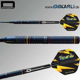 Datadart Soft Darts Ricardo Pietreczko Pikachu Black 90% Tungsten Softtip Darts Softdart 21 g
