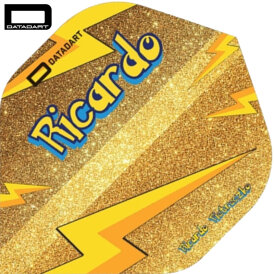 Datadart Dartflight Ricardo Pietreczko Pikachu Signatur Dartflight Standart Dart Flight 2023 Gold