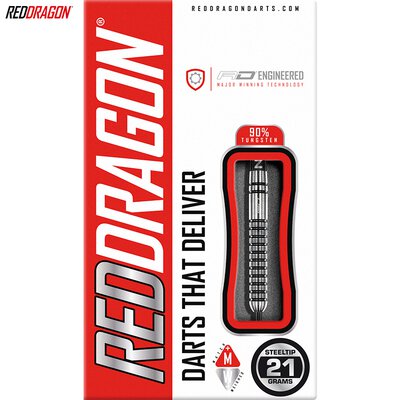 Red Dragon Steel Darts Gian van Veen The Giant 90% Tungsten Steeltip Dart Steeldart