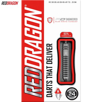 Red Dragon Steel Darts Gian van Veen The Giant 90% Tungsten Steeltip Dart Steeldart
