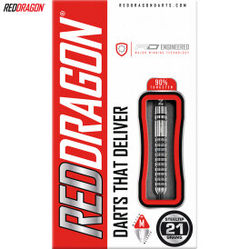 Red Dragon Steel Darts Gian van Veen The Giant 90% Tungsten Steeltip Dart Steeldart 21 g
