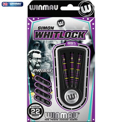 Winmau Steel Darts Simon Whitlock The Wizard Pro-Series 85% Steeltip Dart Steeldart