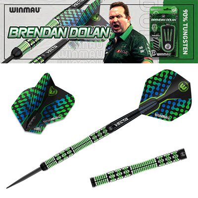 Winmau Steel Darts Player Edition Brendan Dolan The History Maker 90% Tungsten Steeltip Dart Steeldart