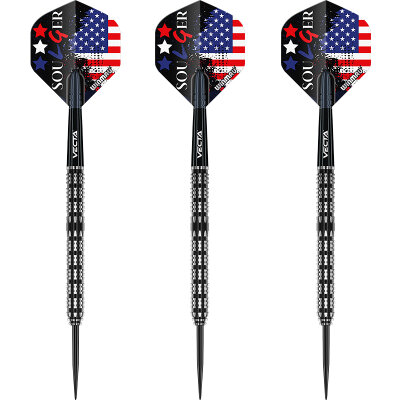 Winmau Steel Darts Player Edition Leonard Gates Soulger 90% Tungsten Steeltip Dart Steeldart 22 g