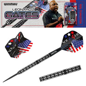 Winmau Steel Darts Player Edition Leonard Gates Soulger 90% Tungsten Steeltip Dart Steeldart 24 g