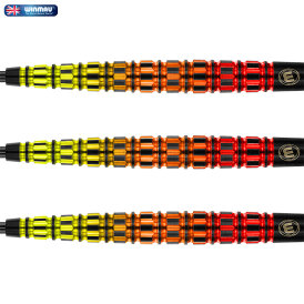 Winmau Steel Darts Firestorm Flame konisch 90% Tungsten Steeltip Dart Steeldart