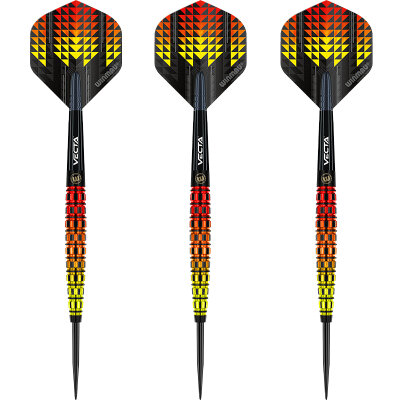 Winmau Steel Darts Firestorm Flame konisch 90% Tungsten Steeltip Dart Steeldart 21 g