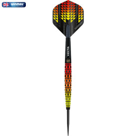 Winmau Steel Darts Firestorm Flame konisch 90% Tungsten Steeltip Dart Steeldart 23 g