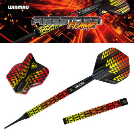 Winmau Soft Darts Firestorm Flame 90% Tungsten Softtip Dart Softdart 20 g
