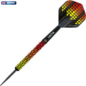 Winmau Steel Darts Firestorm Flame 90% Tungsten Steeltip Dart Steeldart 24 g