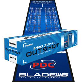 Winmau Dart Outshot PDC Dart Mat Dartmatte Dartteppich