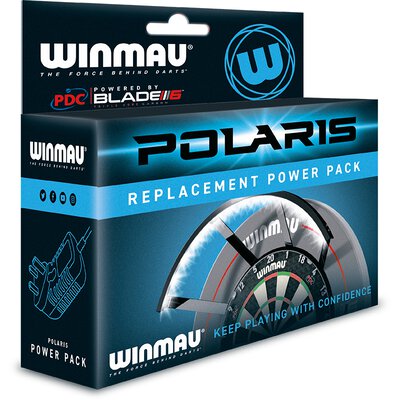 Winmau Polaris Ersatz Netzteil Power Pack fr Polaris Dartboard Light Dartboardbeleuchtung Dartscheiben Licht