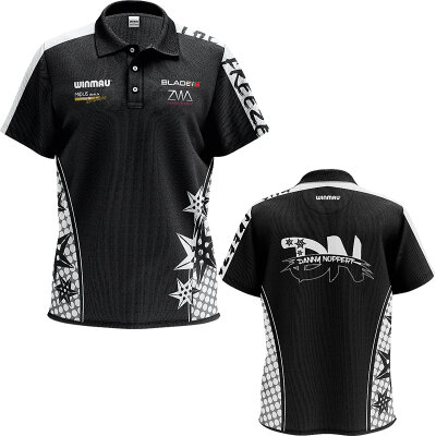 Winmau Darts Danny Noppert Noppie Pro-Line Player Shirt Matchshirt Dart Shirt Trikot Design 2023 Größe XL