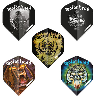 Winmau Flight Collection Dartflight Motorhead Flight Selector Dart Flight Sets in verschiedenen Designs 2023