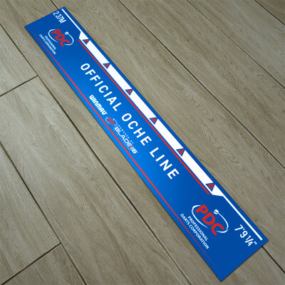 Winmau PDC Abwurflinie Oche Line Klebeoche