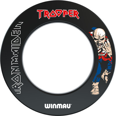 Winmau Dartboard Surround Iron Maiden Trooper Designs