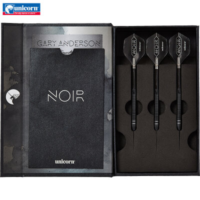 Unicorn Steel Darts Noir Gary Anderson Phase 6 90% Tungsten Steeltip Darts Steeldart