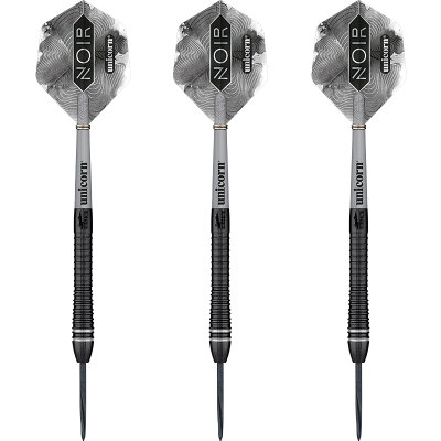 Unicorn Steel Darts Noir Gary Anderson Phase 6 90% Tungsten Steeltip Darts Steeldart 24 g