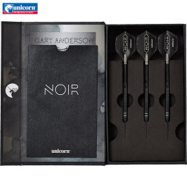 Unicorn Steel Darts Noir Gary Anderson Phase 6 90% Tungsten Steeltip Darts Steeldart 24 g