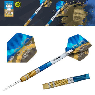 Unicorn Steel Darts Gary Anderson Duo 2-Tone 90% Tungsten Steeltip Darts Steeldart