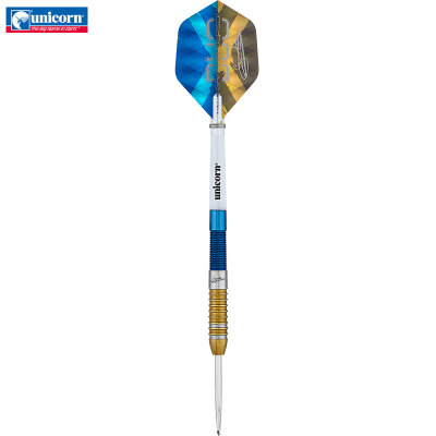 Unicorn Steel Darts Gary Anderson Duo 2-Tone 90% Tungsten Steeltip Darts Steeldart